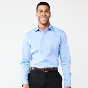Apt. 9 Sky Blue Men's Dress Shirt